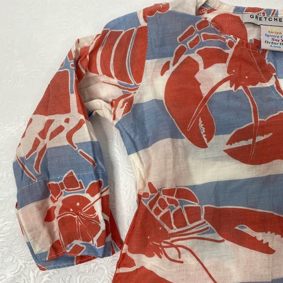Gretchen Scott Girls Size 2/4 Lobster Tunic Dress - Picture 3 of 8